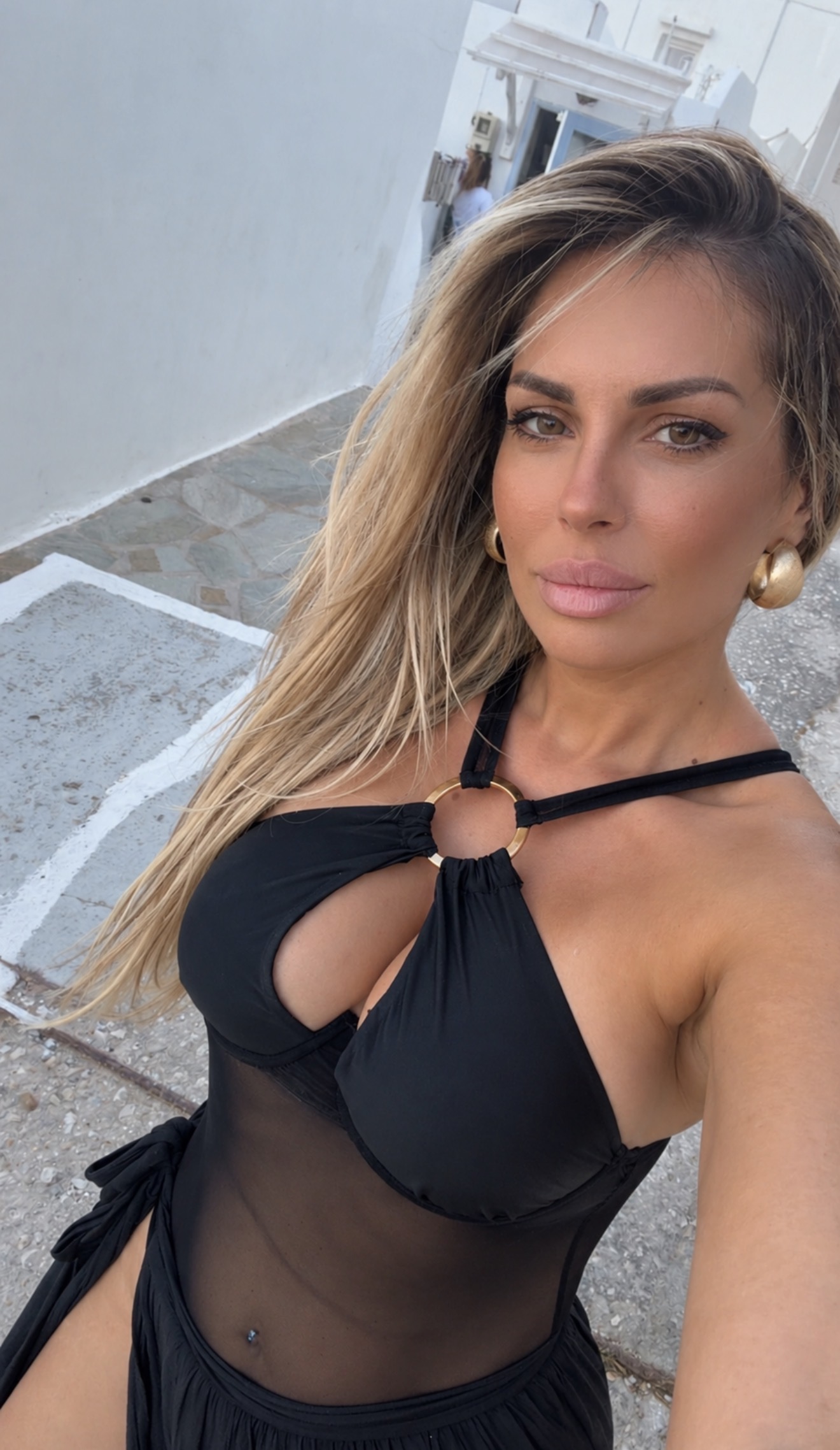 Black Ring One-Piece
